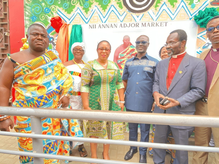Ultramodern Nii Annan Adjor Market Commissioned in Ashaiman