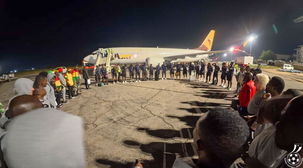 Black Stars touch down in Chad ahead of World Cup qualifier clash