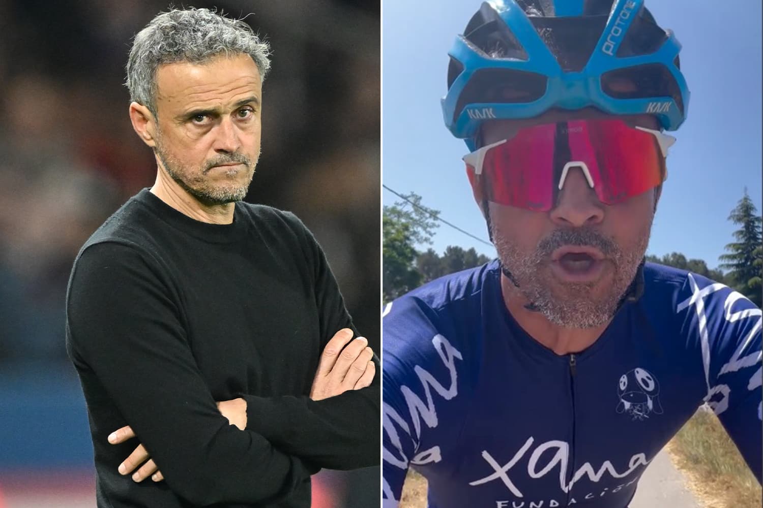 PSG coach Luis Enrique to undergo surgery after cycling accident