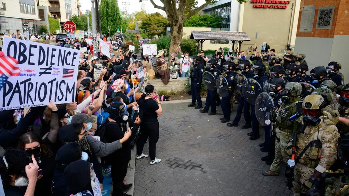 Oregon, Portland Sue Trump Over National Guard Deployment