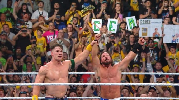 John Cena beats AJ Styles in epic WWE Crown Jewel showdown