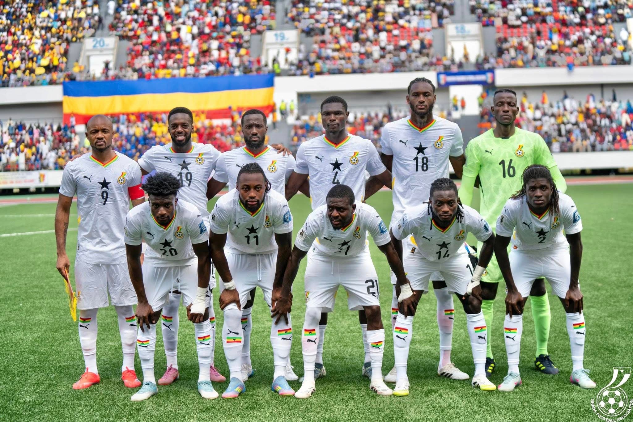 Black Stars rise in FIFA rankings, stay 14th in Africa