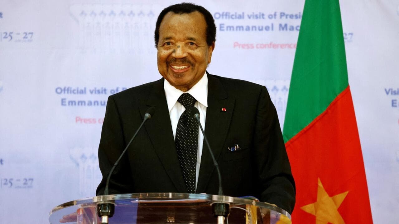 Paul Biya, 92, wins re-election in Cameroon amid protests and clashes