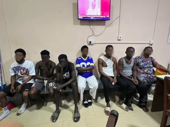 Police arrest seven in Cape Coast anti-narcotics operation