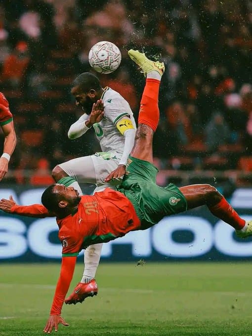 Sensational El Kaabi bicycle kick fires Morocco past Comoros in AFCON opener