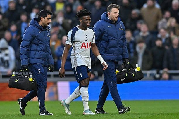 Tottenham confirm long layoff for Mohammed Kudus, Black Stars fear bigger impact