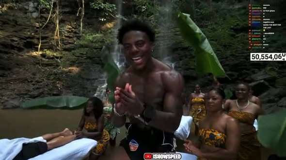 'I’m back home; My mother is actually Ghanaian'- Ishowspeed reveals