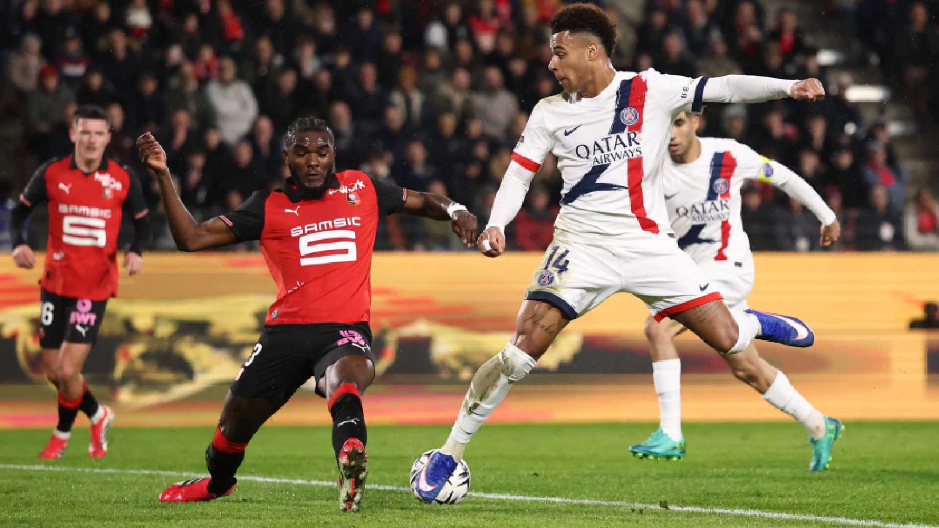 Managerless Rennes shock champions PSG in thrilling Ligue 1 clash