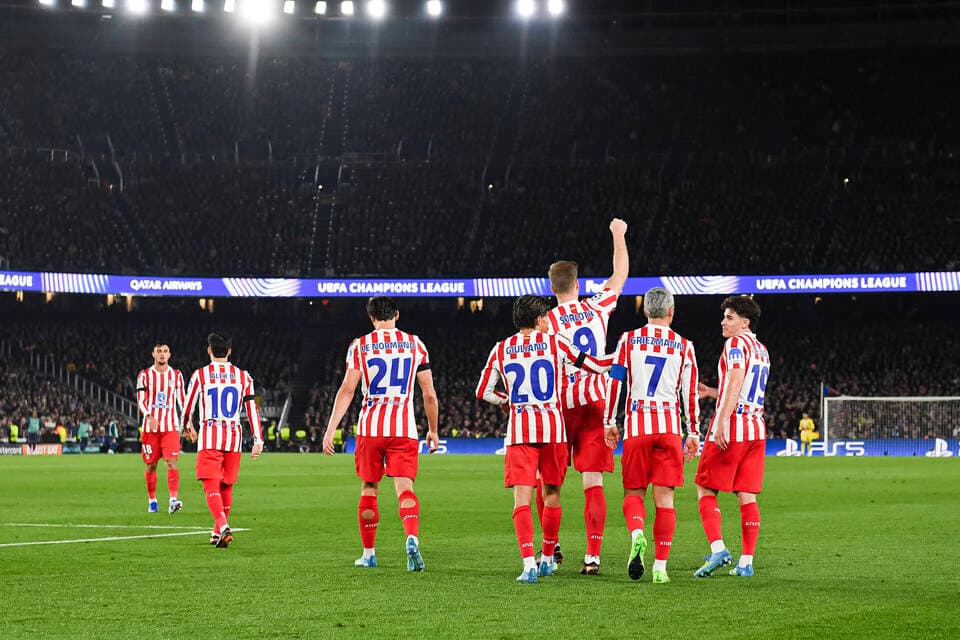 Barcelona fall as Atletico Madrid seize control in UCL clash