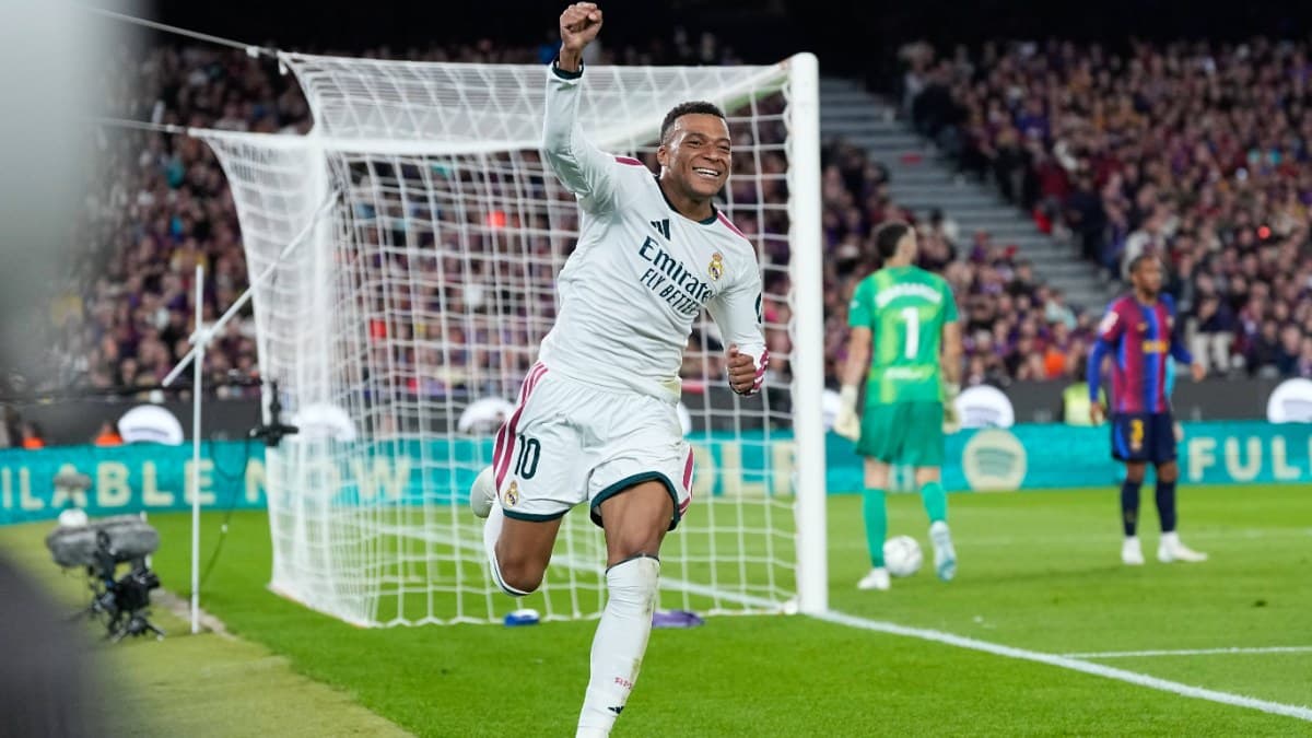 Mbappe brace fires Real Madrid to El Clasico victory over Barcelona